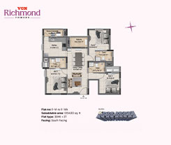 vgn kensington towers 3 floor plan - c3 block 1st-12th floor